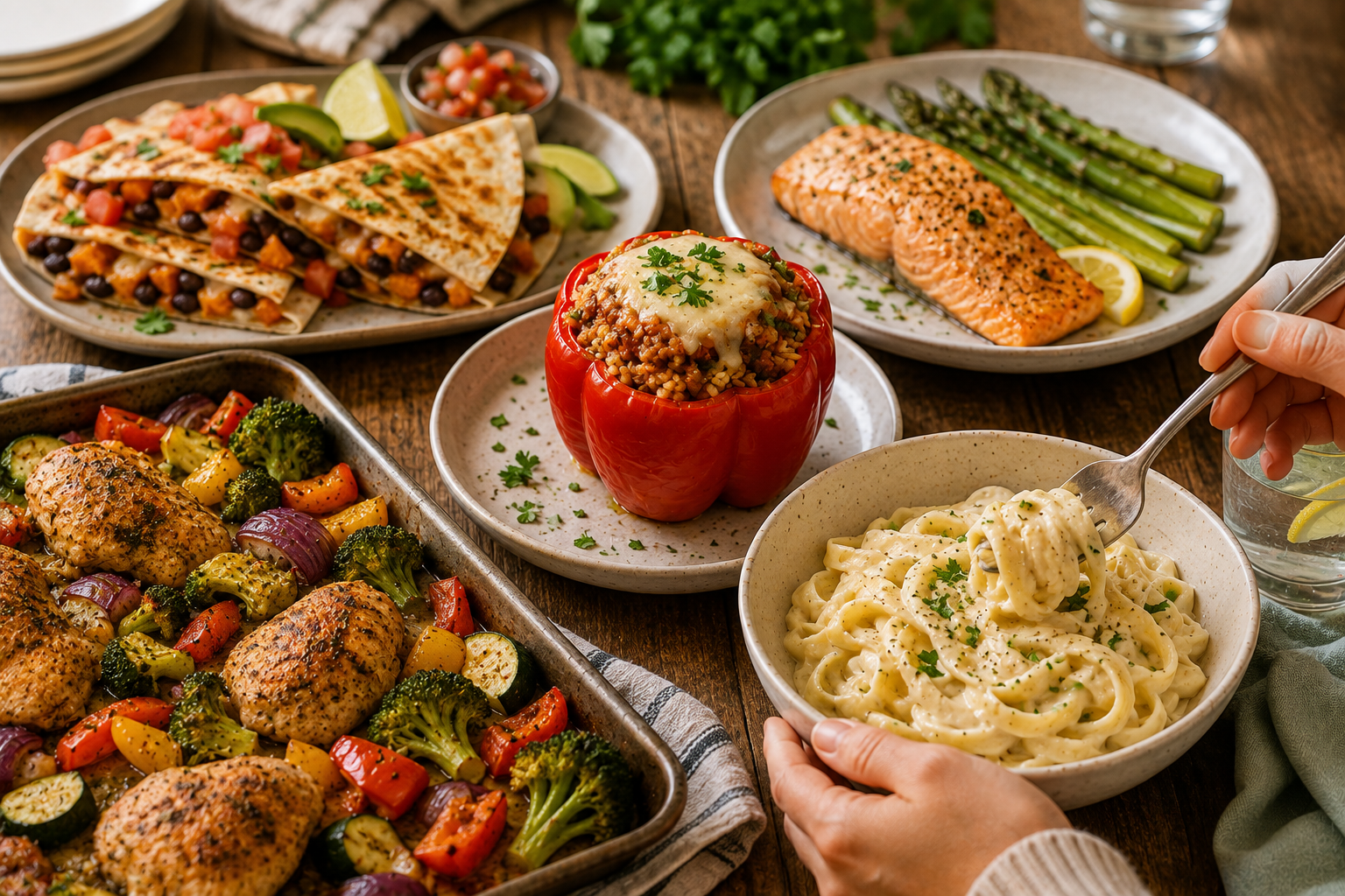 10 Easy Healthy Recipes for Busy Weeknights