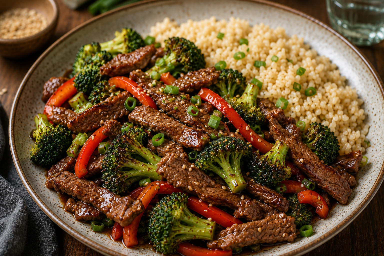 Healthy Beef and Broccoli Stir-Fry