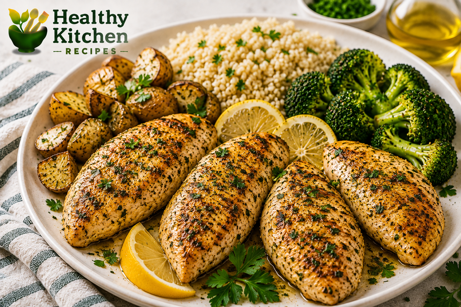 Healthy Lemon Herb Chicken: Fresh, Simple, and Perfect for Any Night of the Week