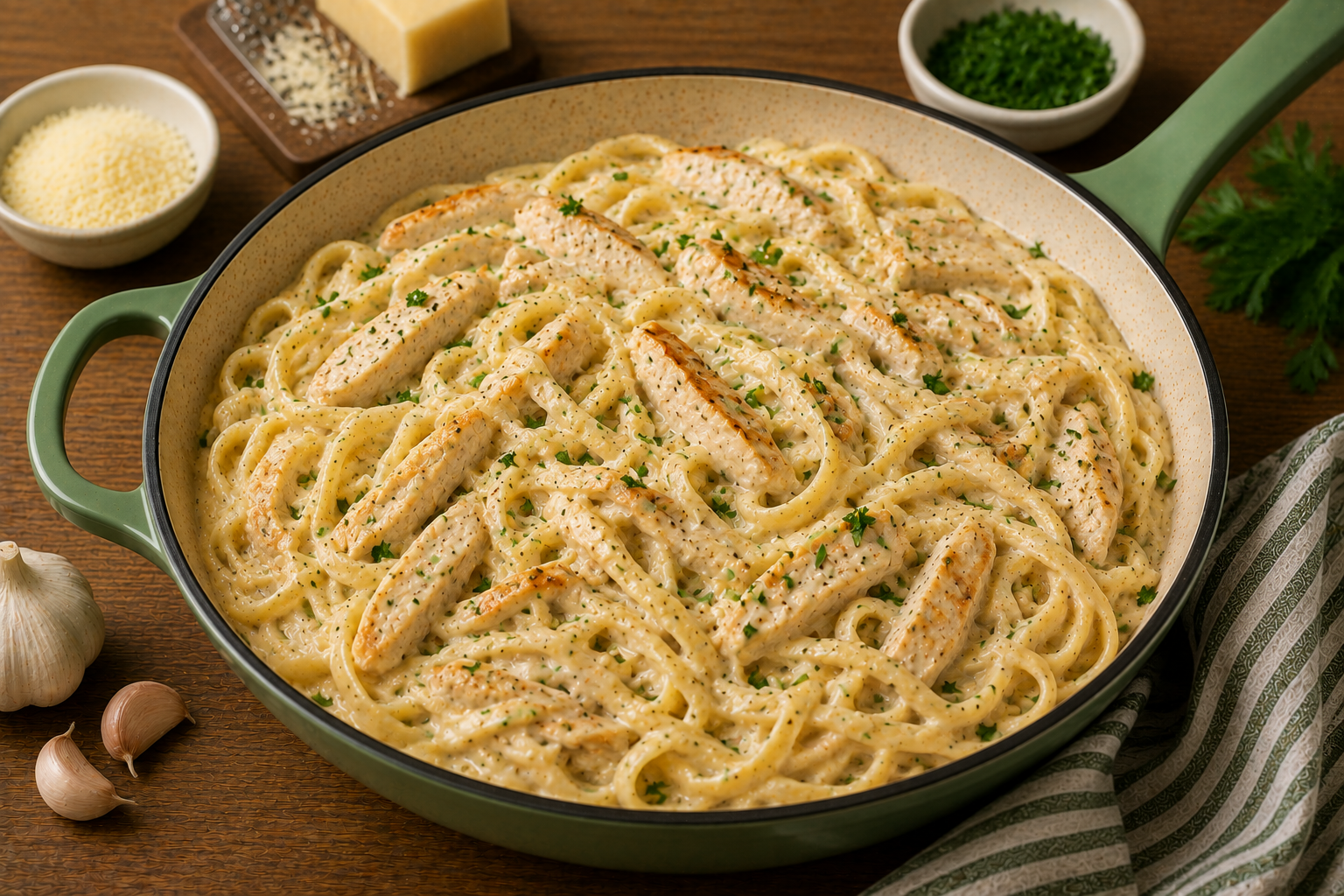 Healthy Chicken Alfredo: A Creamy Comfort Food Made Lighter