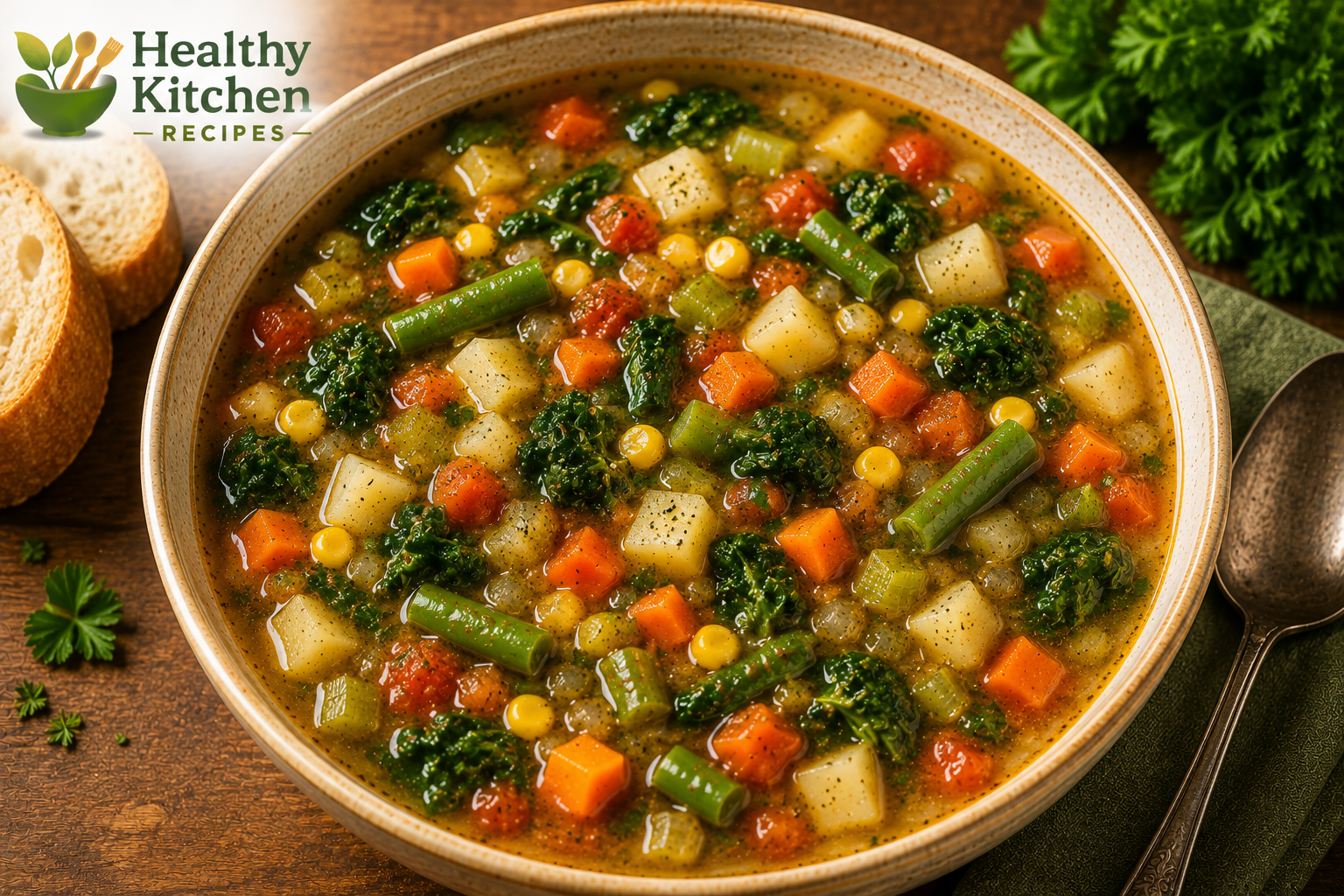 Healthy Vegetable Soup: A Simple Homemade Soup That’s Comforting, Colorful, and Nourishing